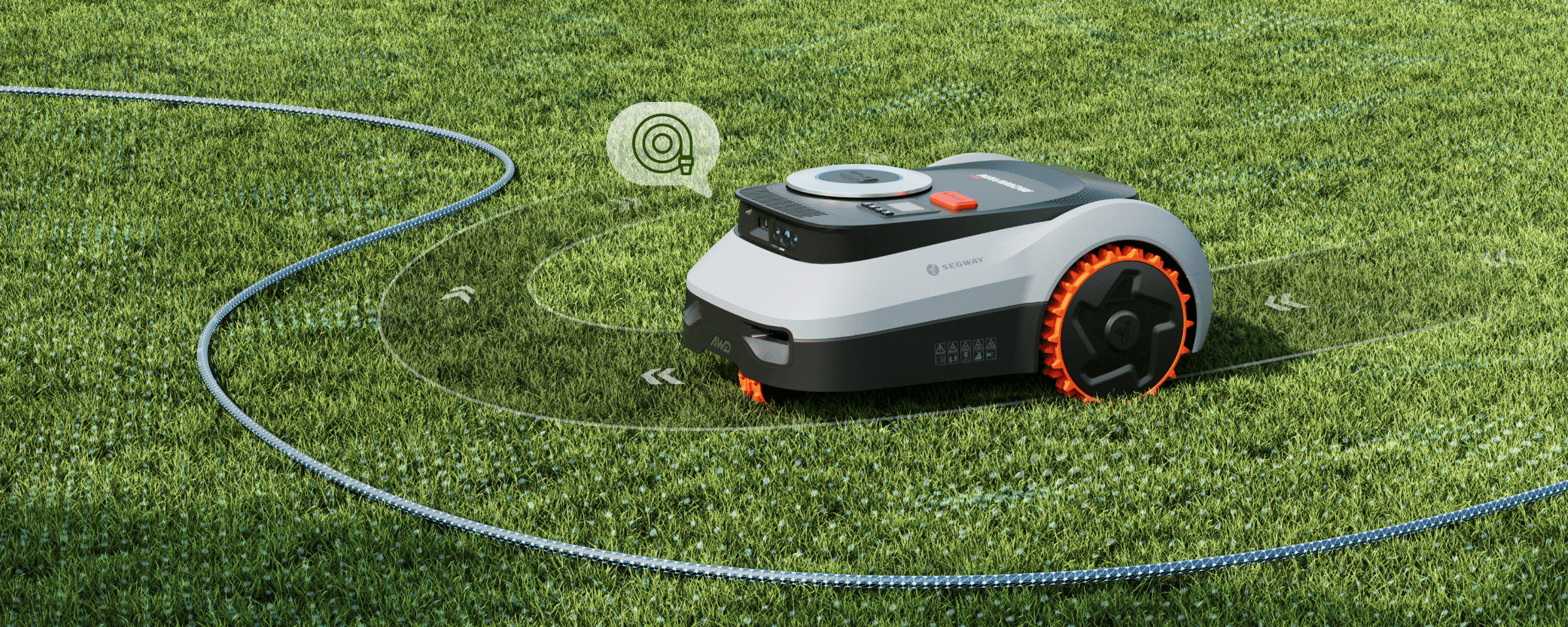 Segway Navimow robot lawn mower