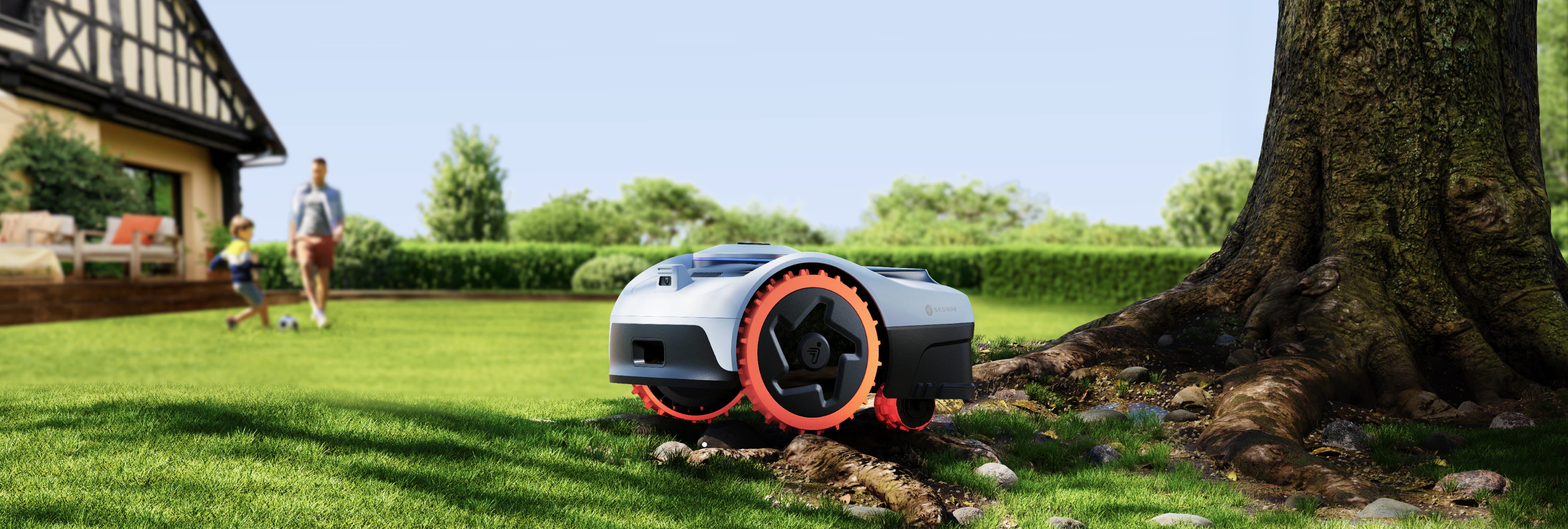 Segway Navimow i110E robot lawn mower.
