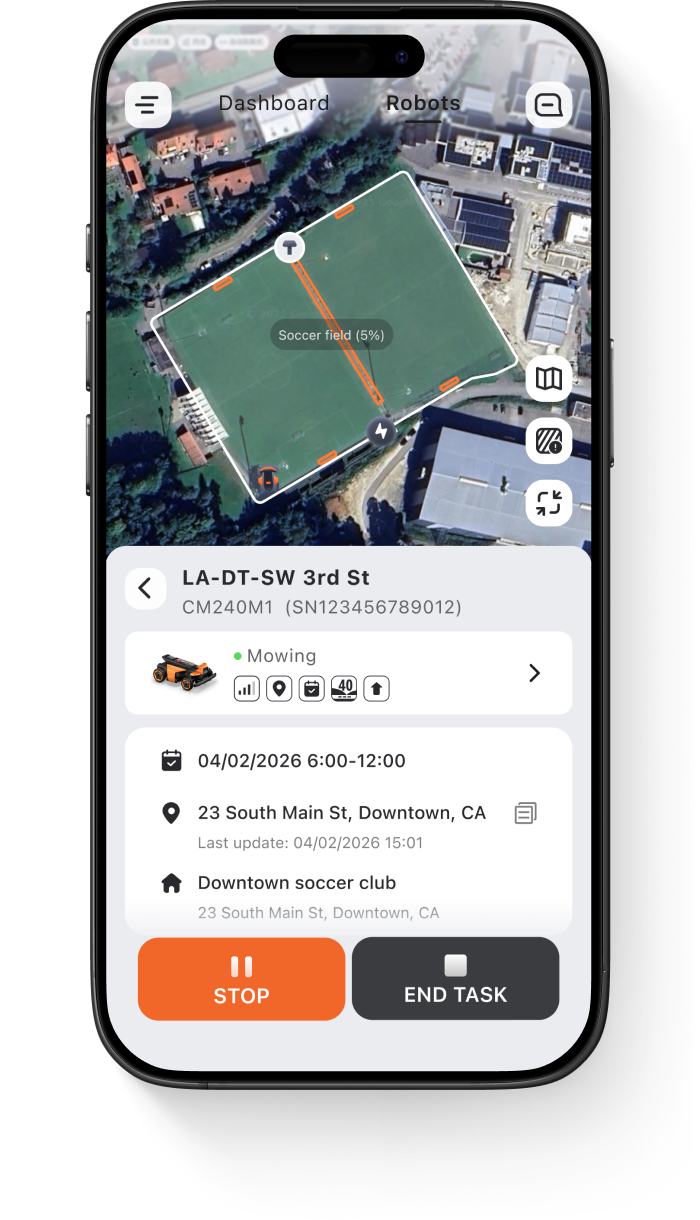 Segway Navimow CM240M1 robot lawn mower