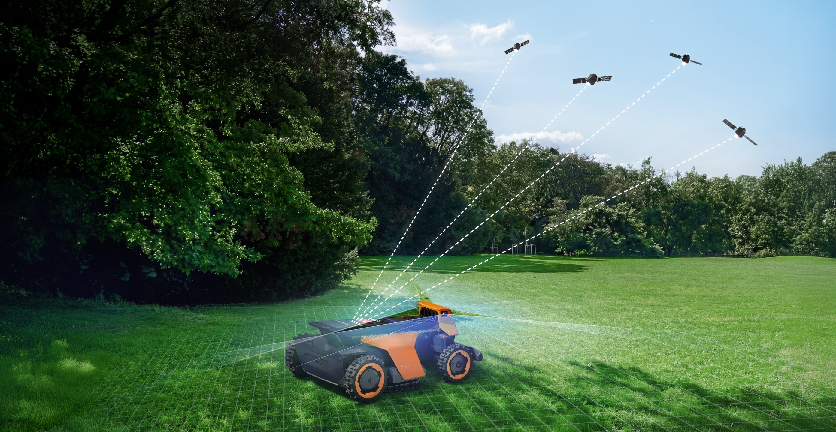 Navimow i110N robot lawn mower.