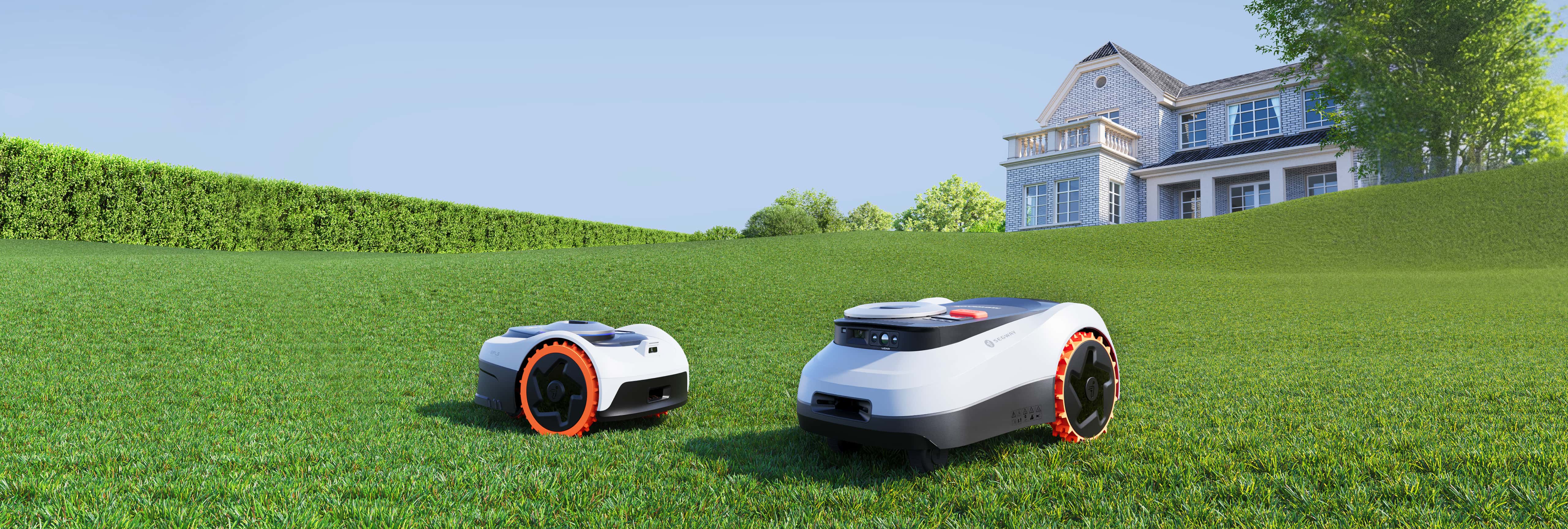 Segway Navimow i Series and H Series robot lawn mower.
